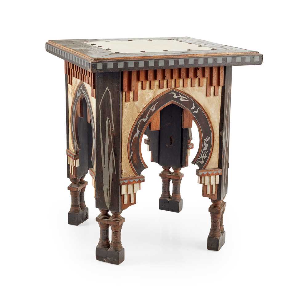 CARLO BUGATTI (1856-1940) STOOL,
