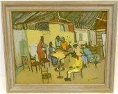 Carlo Jean Jacques  acrylic on