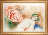 CARLO MARIA MARIANI, WATERCOLO