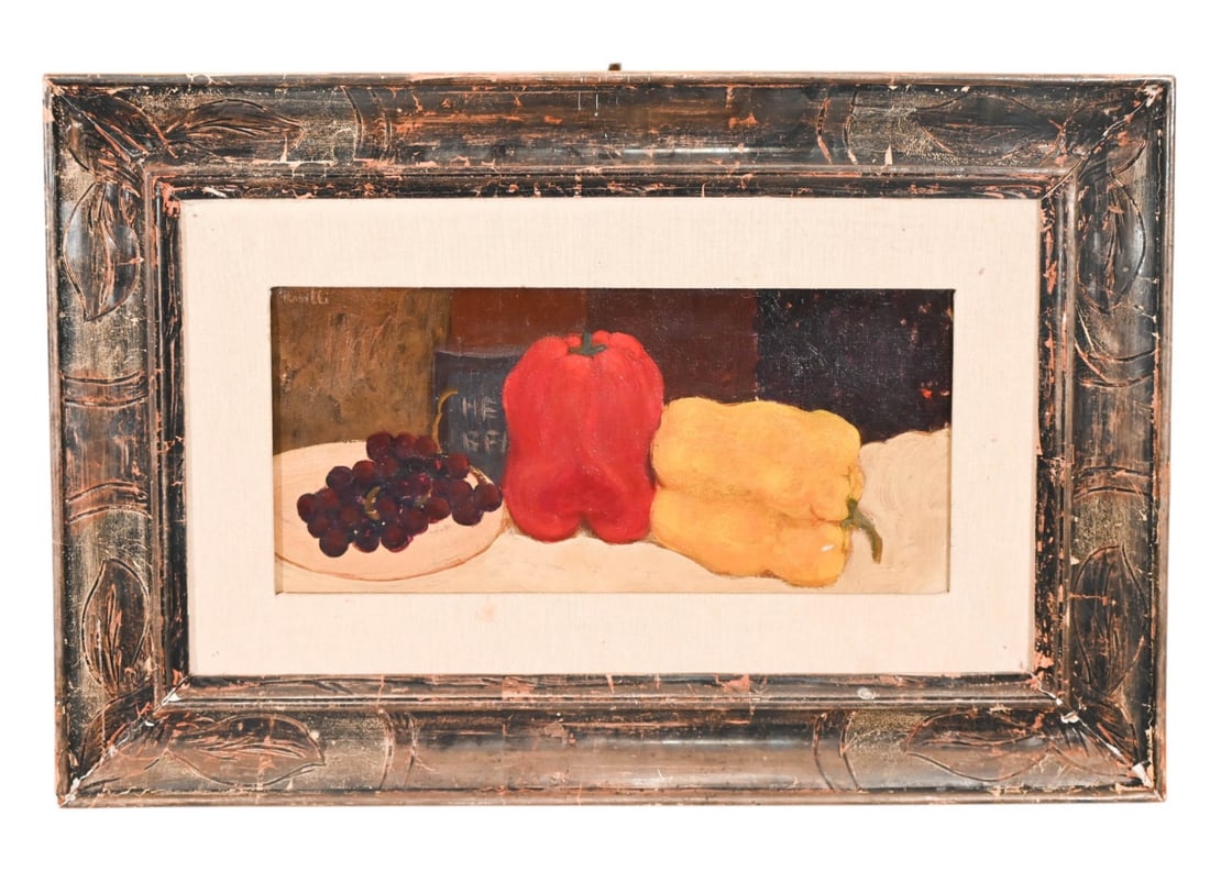 CARLO ROSELLI SIGNED STILL LIFE OIL