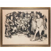 CARLOS ALONSO, LITHOGRAPH Carl