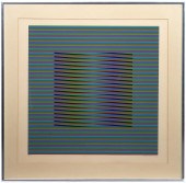 CARLOS CRUZ-DIEZ OP ART NUMBER