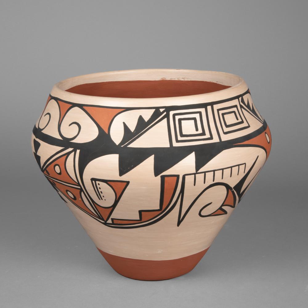 CARLOS DUNLAP, POLYCHROME JAR,