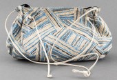 CARLOS FALCHI WOVEN STRIPE PAT