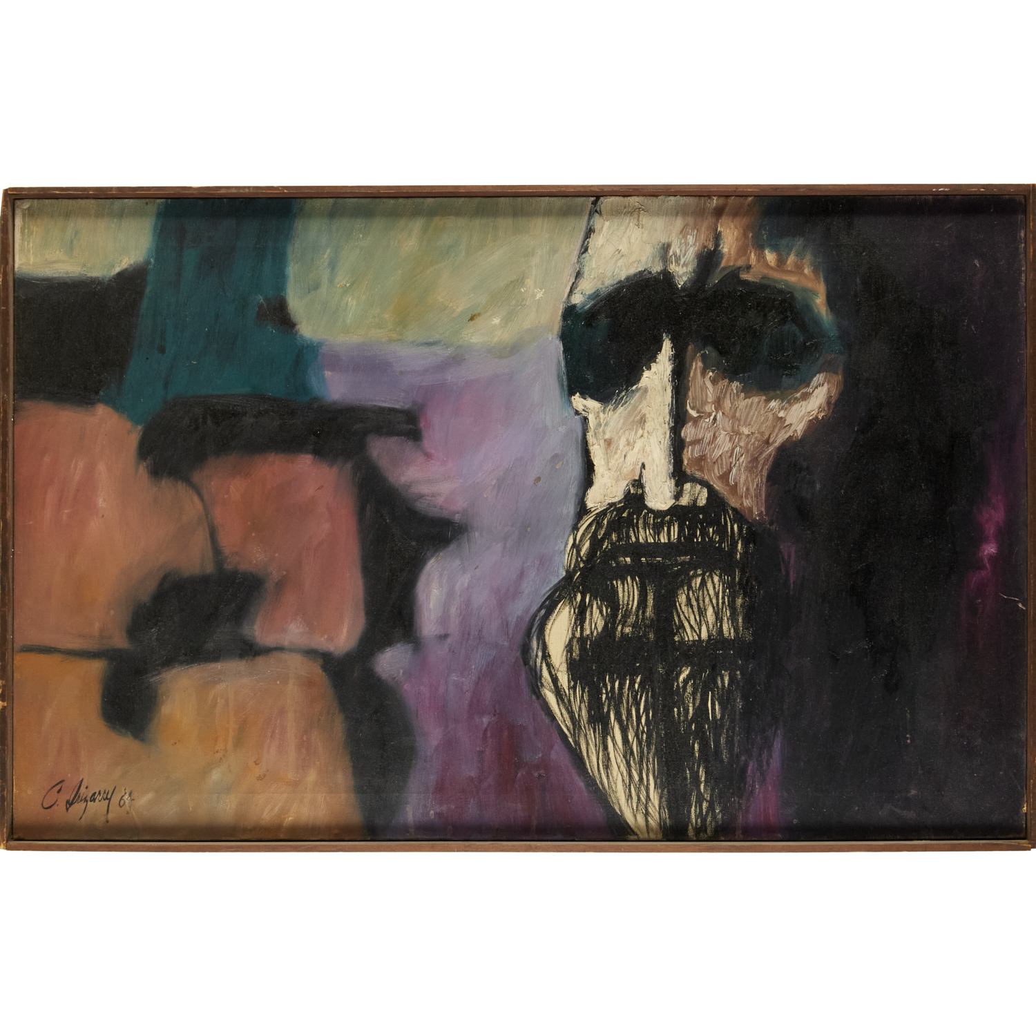 CARLOS IRIZARRY, OIL ON CANVAS,