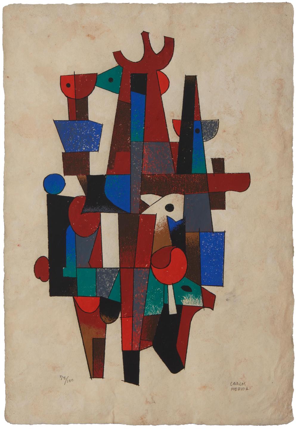 CARLOS MERIDA, (1895-1984,