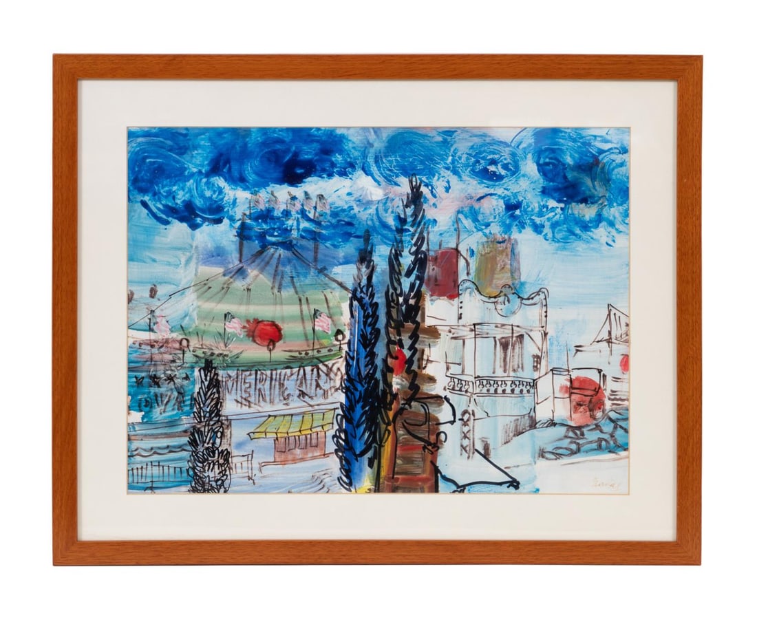 CARLOS NADAL CITYSCAPE SCENE, MM