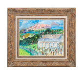 CARLOS NADAL 'COURSES' OIL ON