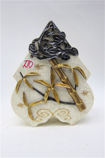 CARLSBAD AUSTRIAN POTTERY VASE