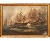 CARLTON T. CHAPMAN OIL ON CANV