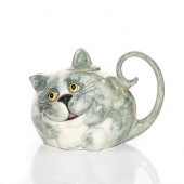 CARLTON WARE LIDDED TEAPOT GRE