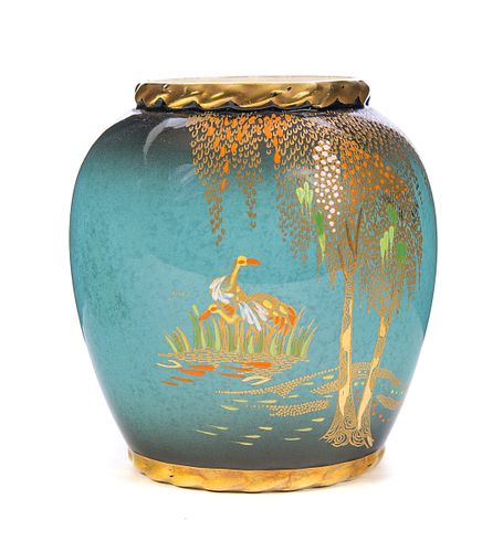 CARLTON WARE PORCELAIN CABINET