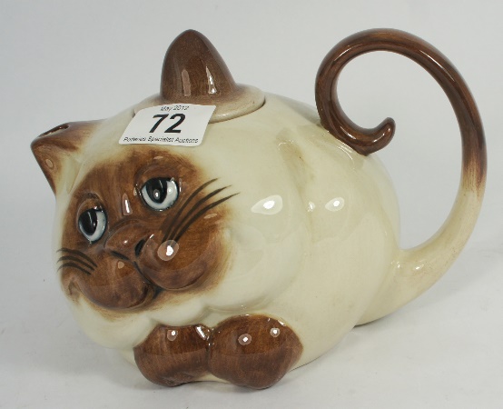 Carlton Ware Tea Pot of a Curled