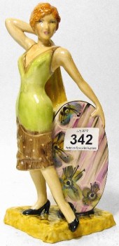 Carltonware Figure Art Deco Ar