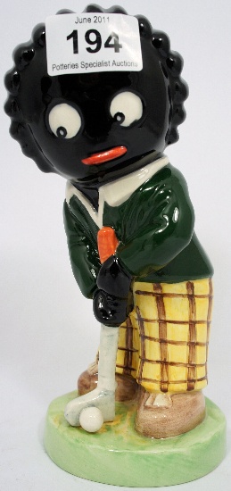 Carltonware Golfer Trial Piece