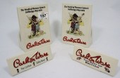 Carltonware Set of 4 Advertisi