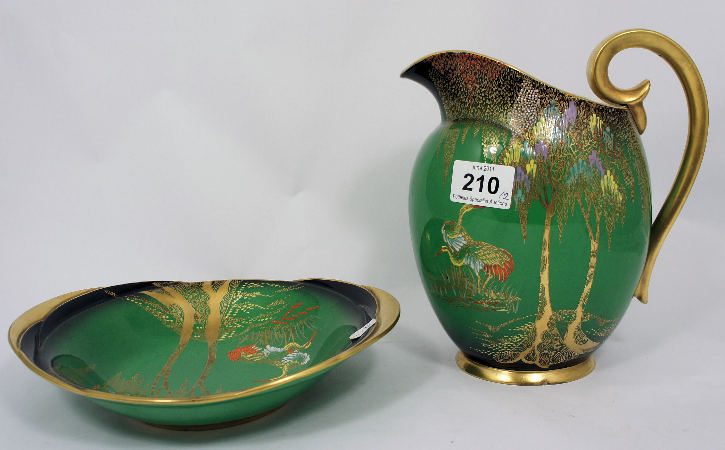 Carltonware Vert Royale Jug