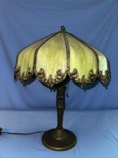 CARMEL SLAG PARLOR LAMP, 12 SE