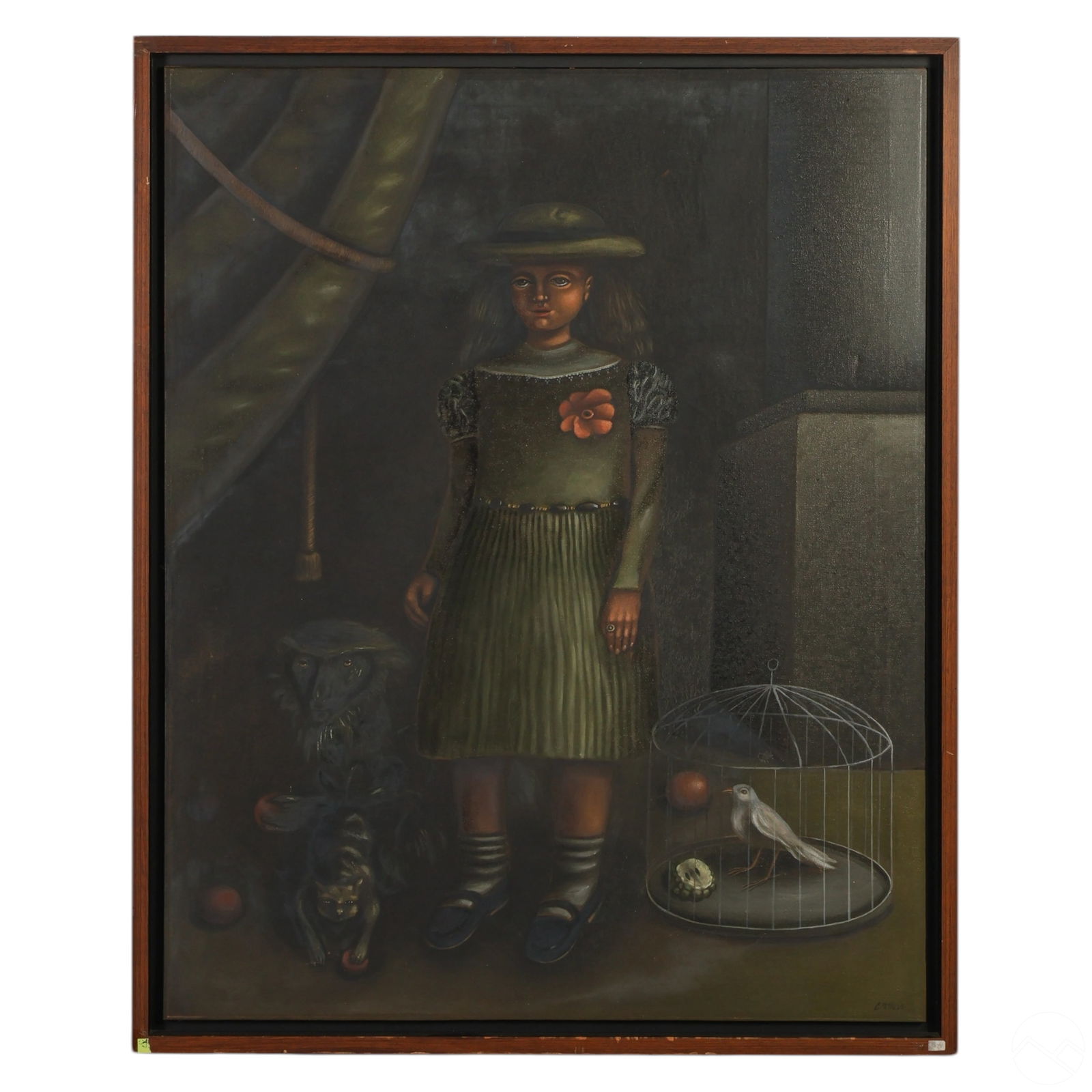 CARMELO NINO B.1951 SURREAL GIRL