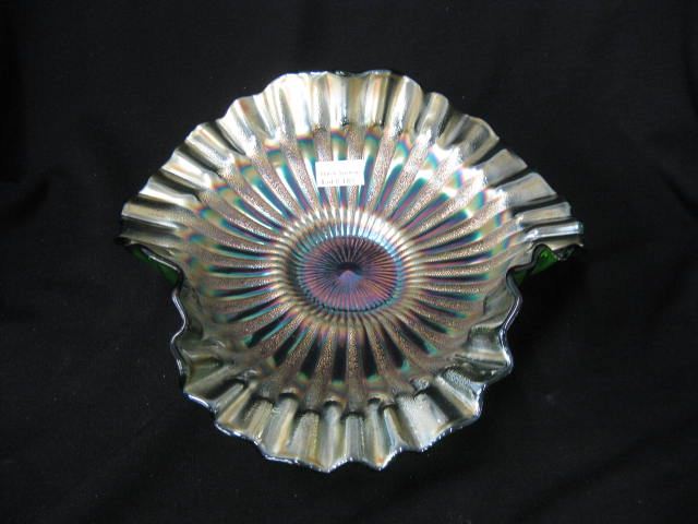 Carnival Glass Bowl iridescent on