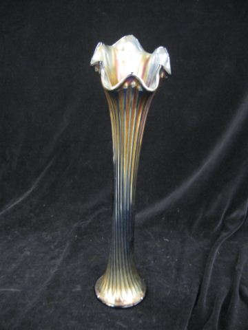 Carnival Glass Trumpet Vase