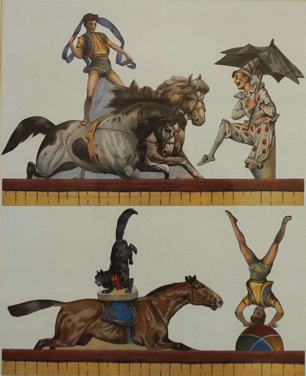 CARNIVAL TRICKS, COLOR PRINT,