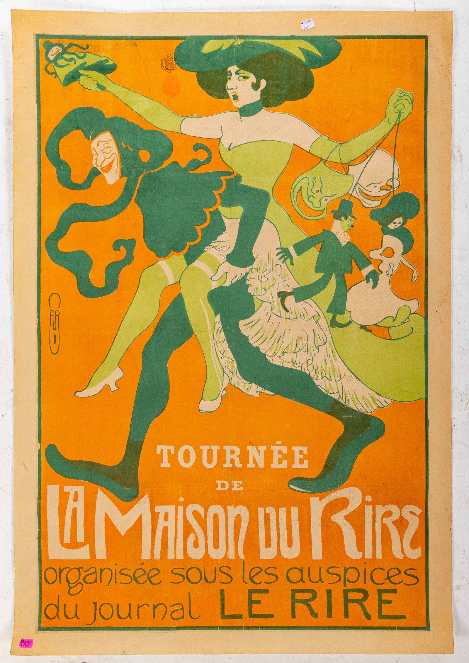 CARO. "TOURNEE DE LA MAISON DU
