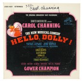 CAROL CHANNING SIGNED 'HELLO,