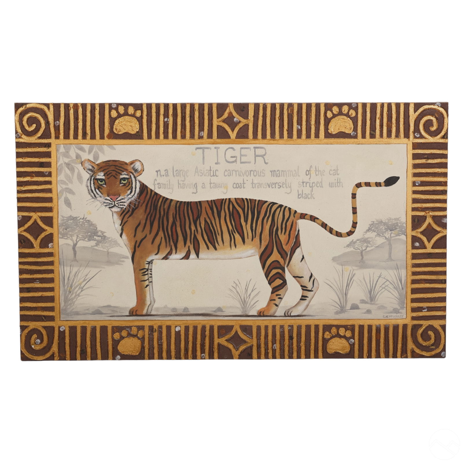 CAROL KORPI MCKINLEY B.1965 TIGER