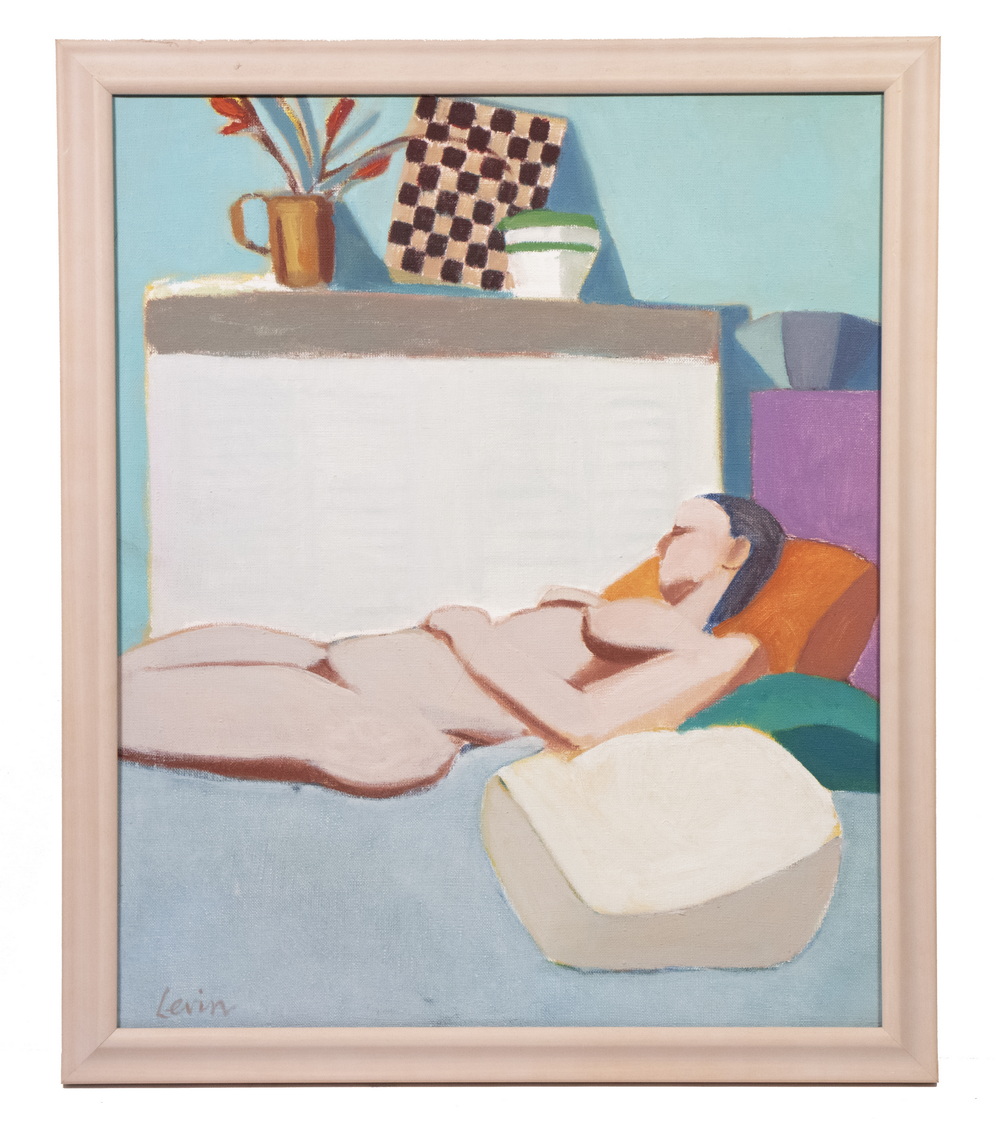 CAROL LEVIN (CONTEMPORARY) Oil on