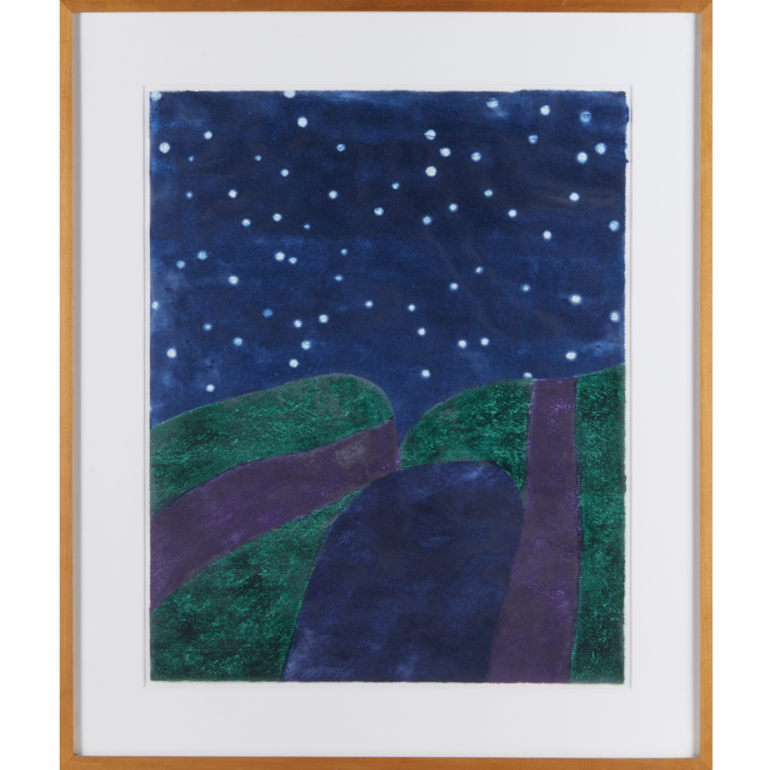 CAROL SUMMERS, COLOR WOODCUT