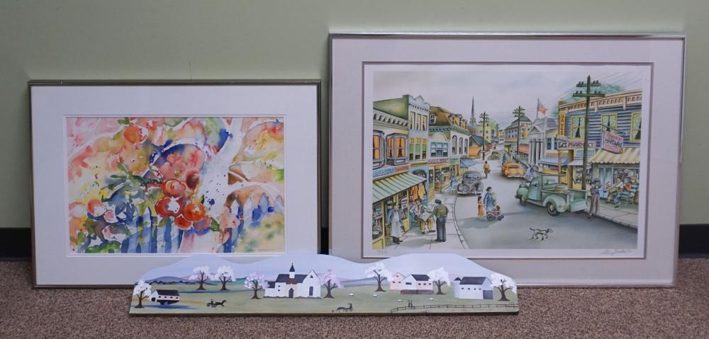 CAROL VOROSMARTI, WATERCOLOR; A