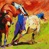 CAROLE WADE (20TH C.) CONTEMPO
