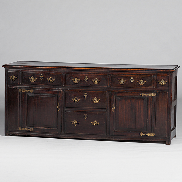 Carolean Oak Dresser Base English
