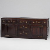 Carolean Oak Dresser Base Engl