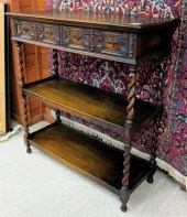 CAROLEAN REVIVAL THREE-TIER OA