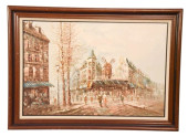 CAROLINE BURNETT SIGNED OIL PA