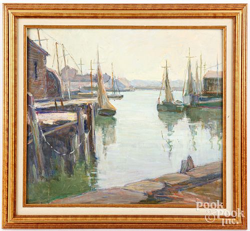 CAROLINE M. BELL, OIL ON ARTIST