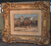 CAROLUS PALLYA, MARKET SCENE W