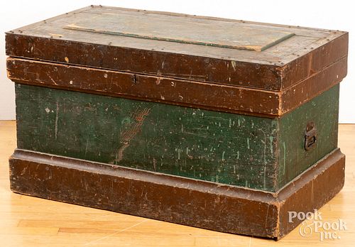 CARPENTER'S TOOL CHEST, 19TH