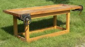 CARPENTER'S WORK BENCH Vintage