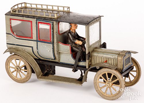 CARRETTE TIN PLATE CLOCKWORK