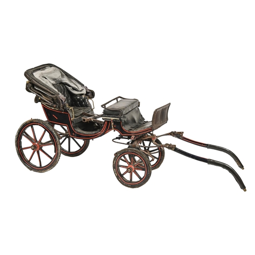 Carriage. A coachbuilt baby