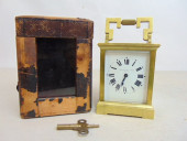 CARRIAGE CLOCK IN ORIGINAL CAS