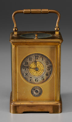 Carriage Clock late 19th/early 20th