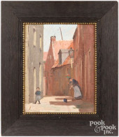 CARRIE CARTER WELLS, OIL ON AR