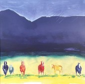 CARRIE FELL, GICLEE OF HORSES