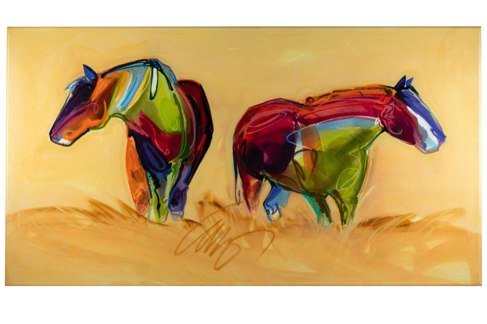 CARRIE FELL: "HORSES"embellished