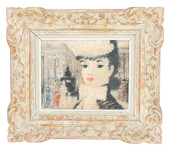 CARROL SIGNED MID C OIL PAINTI