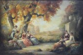 CARROLL John A. Oil on Canvas